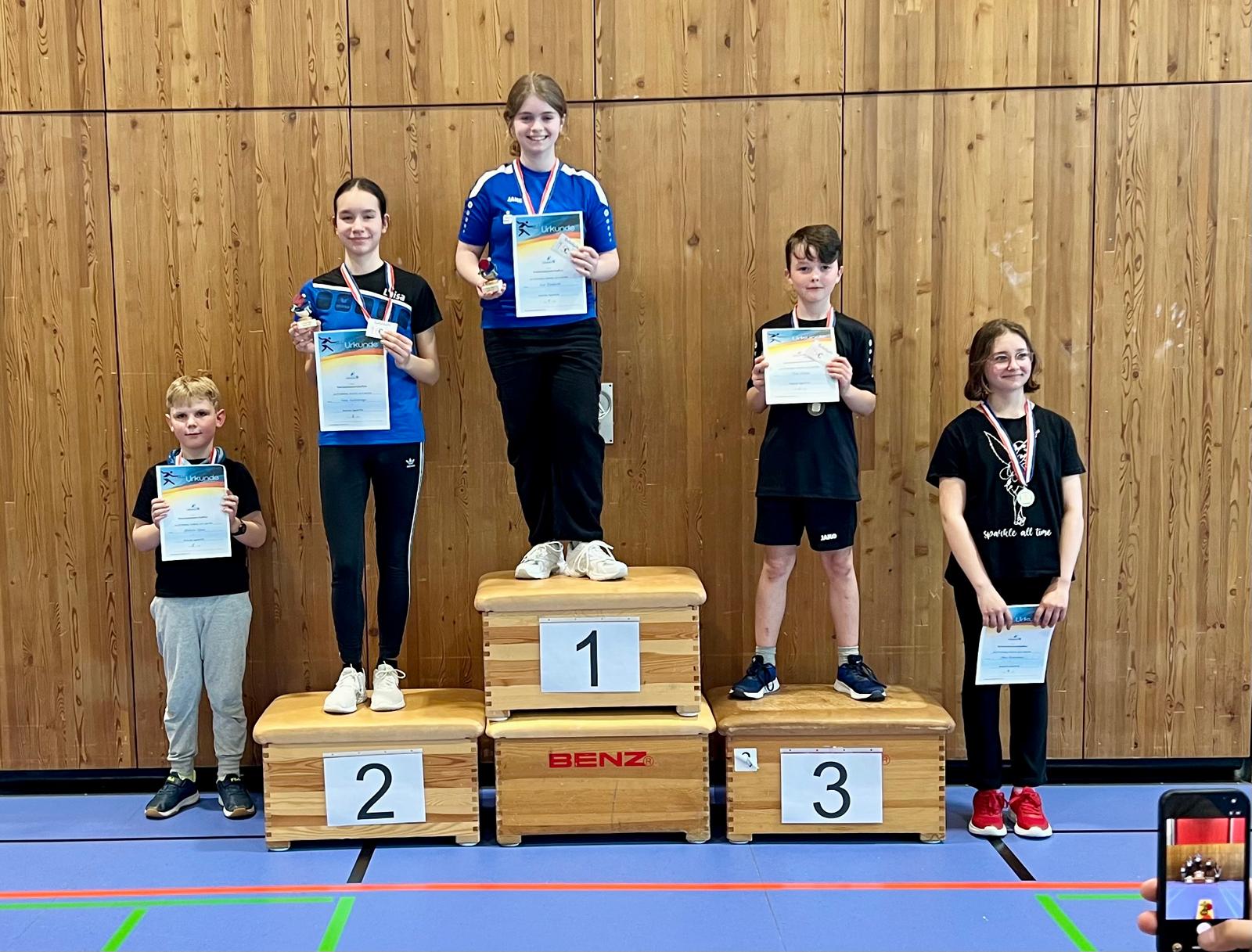 Vereinsmeisterschaft TSV Weinsberg Tischtennis 2026 04 19 U15