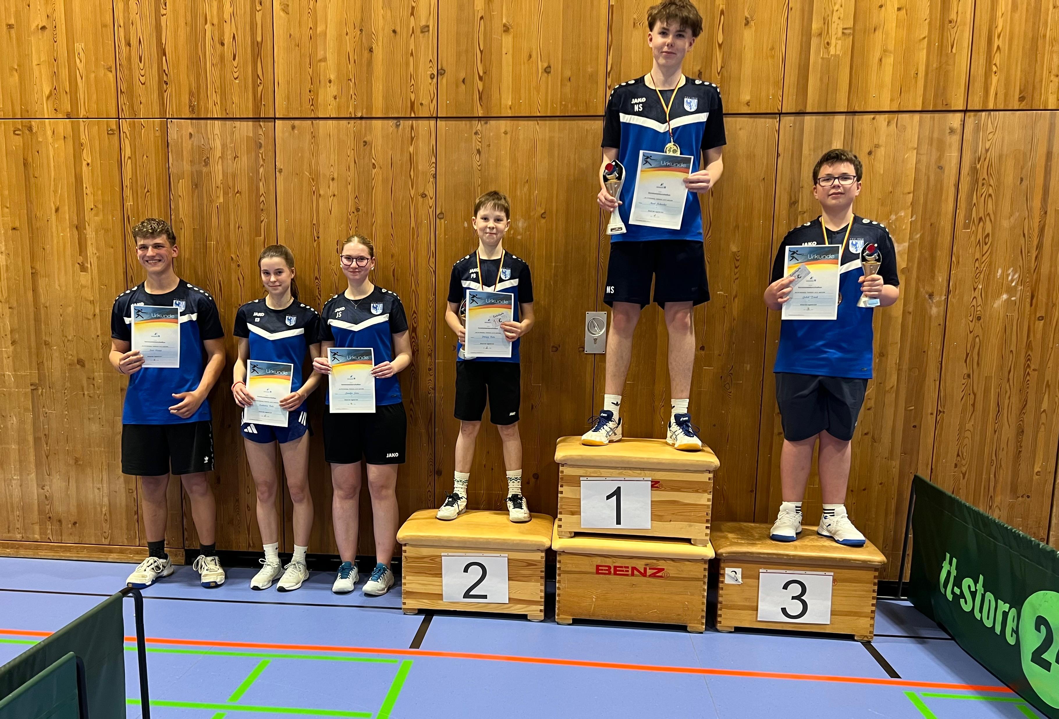 Vereinsmeisterschaft TSV Weinsberg Tischtennis 2026 04 19 U19